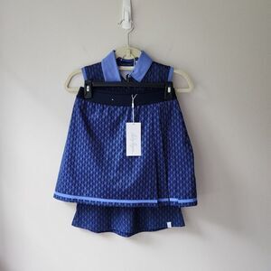 GOLF POLO & SKIRT | XS | NEW Sleeveless Polo & Pleated Skort | Lady Hagen UPF 50